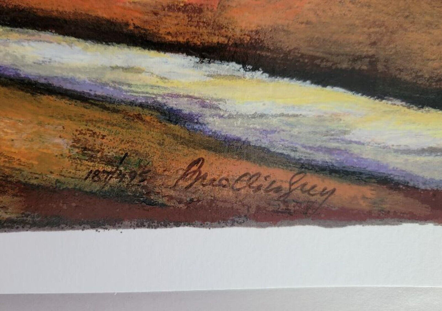 Slava Brodinsky Hand Signed Numbered Limited Edition Art #187/495