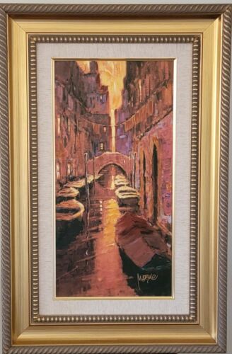 "Sunset Canal" Marko Mavrovich Artist Proof 3/45 Limited Edition RARE
