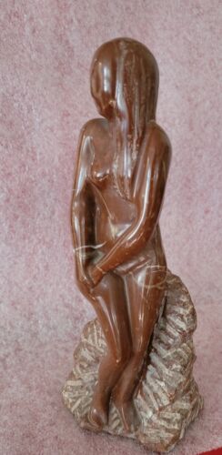 Michael Schreck 13" Woman Onyx Sculpture