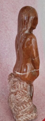 Schreck, Michael  13" Woman Onyx Sculpture